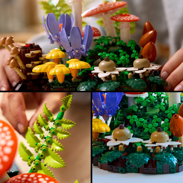 LEGO Botanicals Setas Del Bosque 11505 Set de Construcción 806 Piezas +18 Años