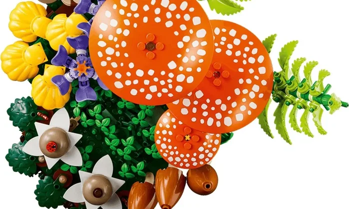 LEGO Botanicals Setas Del Bosque 11505 Set de Construcción 806 Piezas +18 Años