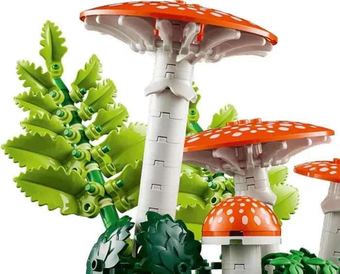 LEGO Botanicals Setas Del Bosque 11505 Set de Construcción 806 Piezas +18 Años
