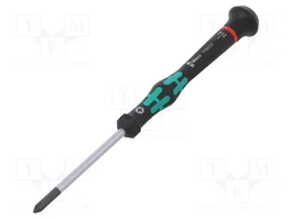 WERA Destornillador de precisión Phillips PH1 Kraftform Micro