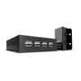 LINDY 42681 Extensor USB 2.0 de 4 Puertos con Cat5/Cat6 de 50m