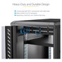 StarTech ADJSHELFHD Estante Ajustable 1U para Rack de 19 Pulgadas