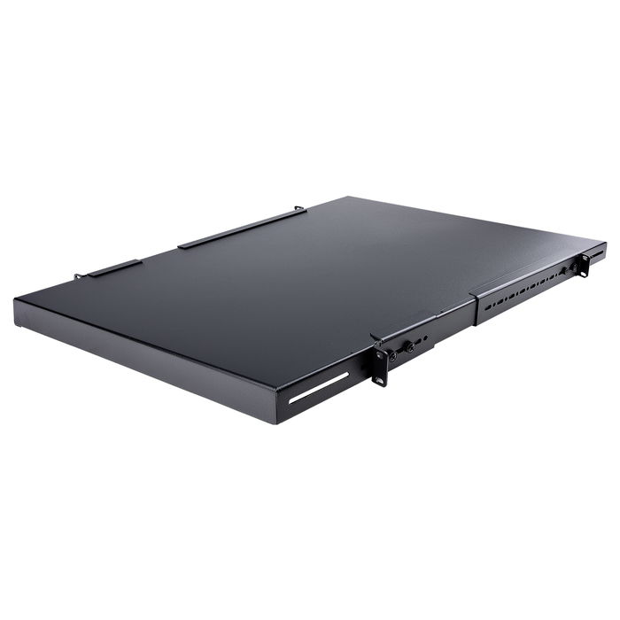 StarTech Estante Ajustable 1U para Rack de Servidores - Bandeja Universal de 19" (49.5 a 96.5cm) - Capacidad 150kg, Acero Negro, Incluye Tornillos StarTech Estante Ajustable 1U para Rack de Servidores - Bandeja Universal de 19" (49.5 a 96.5cm) - Capacidad 150kg, Acero Negro, Incluye Tornillos