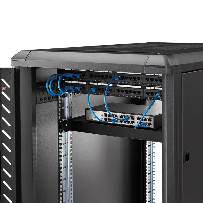 StarTech ADJSHELFHD Estante Ajustable 1U para Rack de 19 Pulgadas