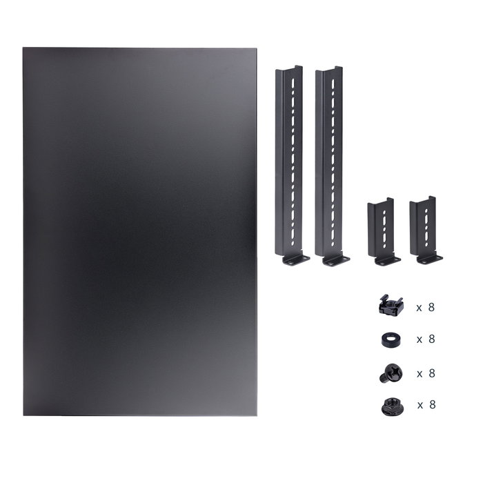 StarTech ADJSHELFHD Estante Ajustable 1U para Rack de 19 Pulgadas