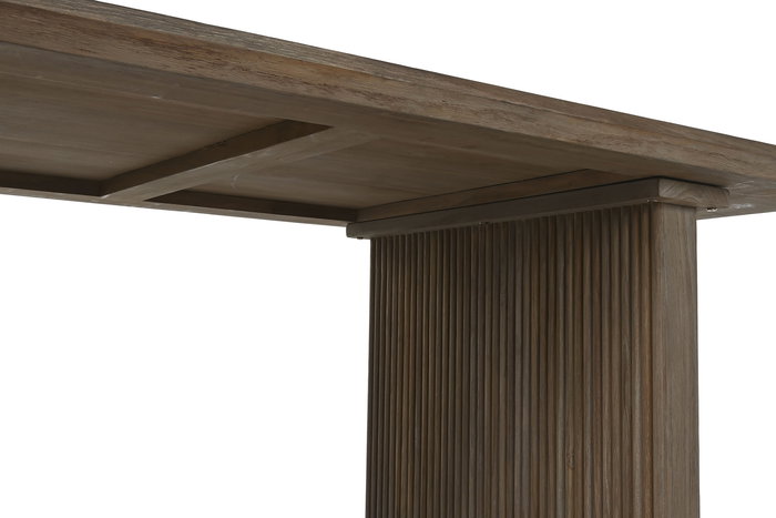 DKD Home Decor Mesa Tropical Teca 100 x 77 x 250 cm