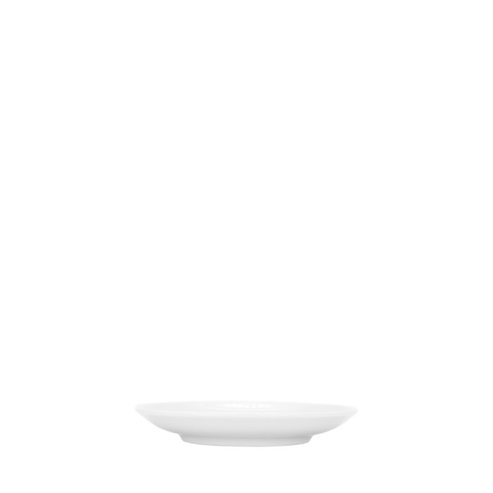 Summa Alba Platillo Moca para Taza Café, Porcelana, 12 cm (Set de 12)
