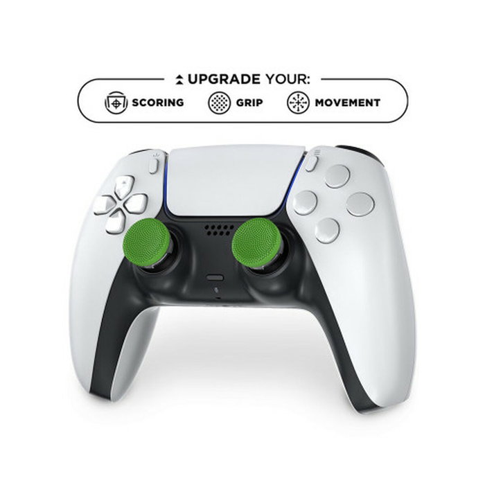 SteelSeries KontrolFreek Precision Sports: Soccer Edition Thumbstick Verde (Pack de 2)