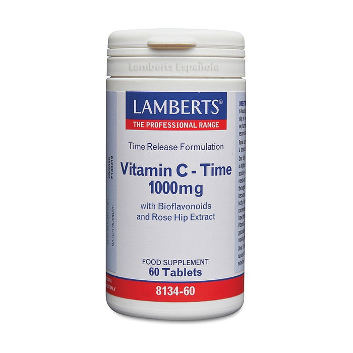 Lamberts Vitamina C 1000 mg Liberación Sostenida 60 Cápsulas Lamberts Vitamina C 1000 mg Liberación Sostenida 60 Cápsulas