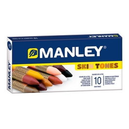 Manley Estuche de 10 Ceras Tonos de la Piel