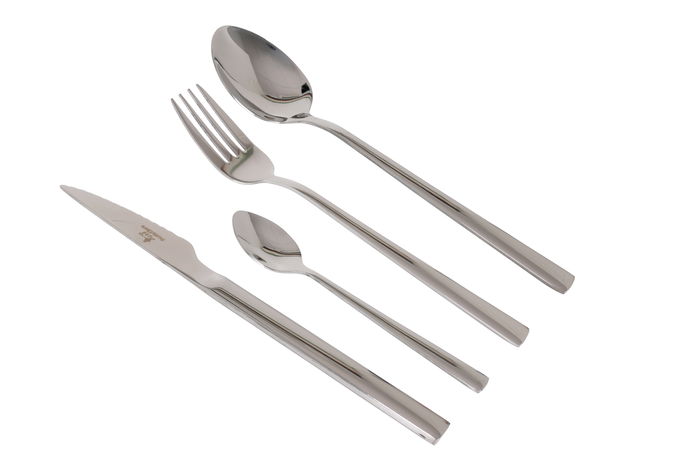 Santa Clara Cubertería 24 Piezas Acero Inoxidable Tambre (6 Unidades)