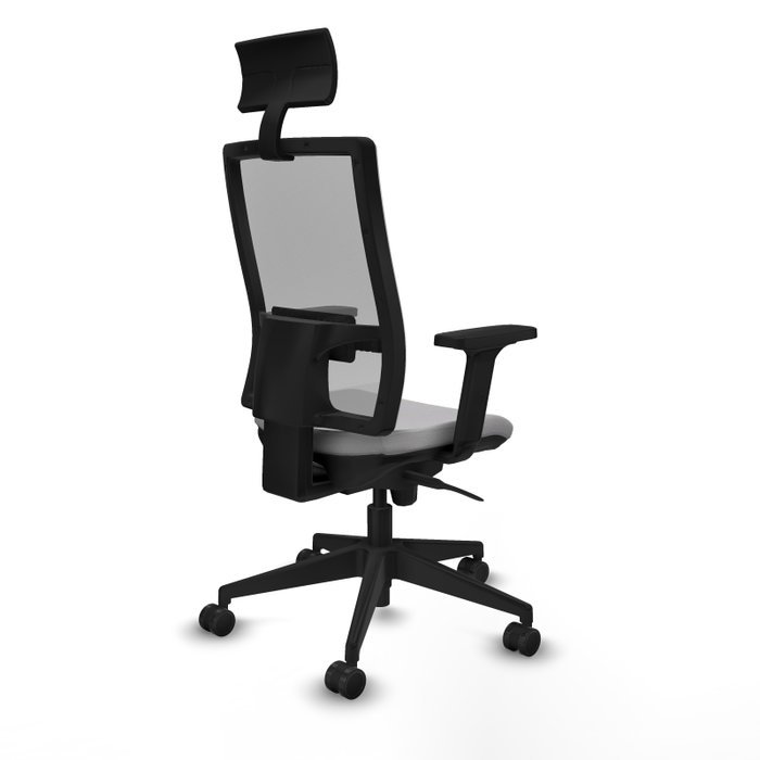 PIQUERAS Y CRESPO Silla de oficina Horna Gris con mecanismo Sincro PIQUERAS Y CRESPO Silla de oficina Horna Gris con mecanismo Sincro