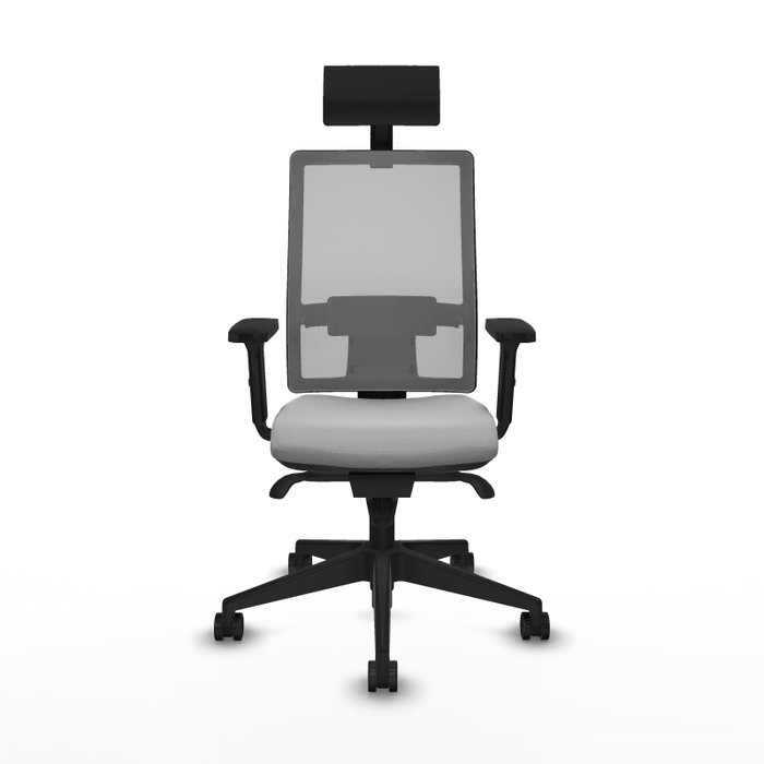 PIQUERAS Y CRESPO Silla de oficina Horna Gris con mecanismo Sincro PIQUERAS Y CRESPO Silla de oficina Horna Gris con mecanismo Sincro