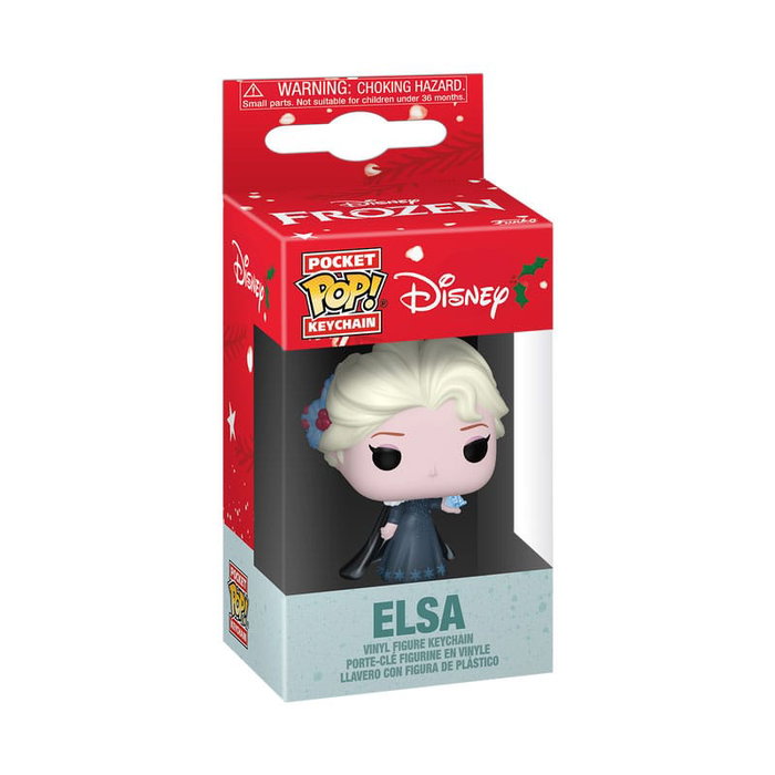 FUNKO Llavero Pocket POP Disney Frozen Elsa