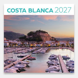 TRIANGLE POSTALS Calendario de pared 2027 Costa Blanca 30x30 cm