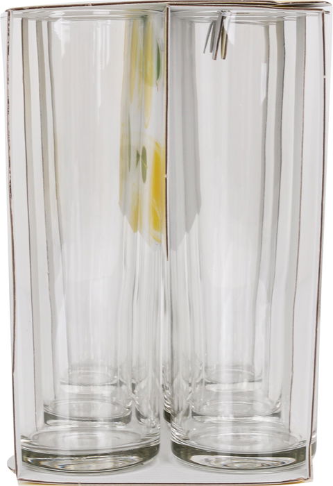 Royal Leerdam Set 6 Vasos Tubo 32 cl "Lemon" (4 Cajas)