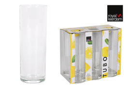 Royal Leerdam Set 6 Vasos Tubo 32 cl "Lemon" (4 Cajas)