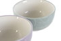 DKD Home Decor Cuencos de Dolomita Lineas 2023 Surtidos