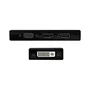 AISENS Conversor USB-C a DP/DVI/HDMI/VGA 4 en 1, Negro