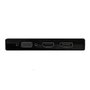 Aisens Conversor USB-C a DP/DVI/HDMI/VGA 4 en 1 Negro