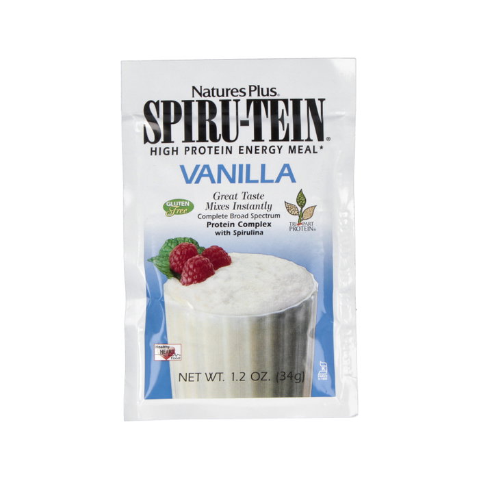 NATURES PLUS Spiru-Tein Vainilla 8 sobres de 34g NATURES PLUS Spiru-Tein Vainilla 8 sobres de 34g