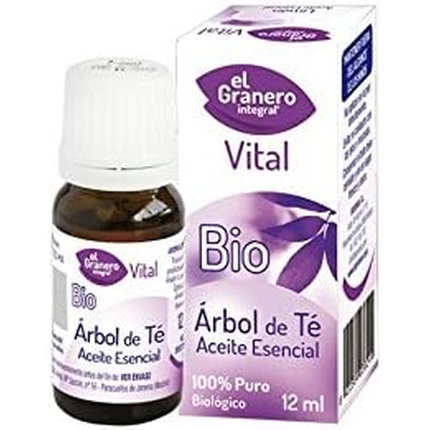 EL GRANERO Aceite Esencial de Árbol de Té Bio 12 ml EL GRANERO Aceite Esencial de Árbol de Té Bio 12 ml
