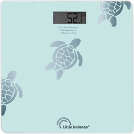 Little Balance Báscula de baño Turtles Aqua USB-R Azul