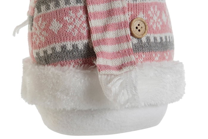 DKD Home Decor Figura de Muñeco de Nieve de Poliéster Surtido de 2 Unidades