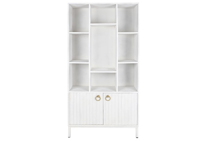 DKD Home Decor Estanteria Moderno Blanco 90 x 40 x 180 cm DKD Home Decor Estanteria Moderno Blanco 90 x 40 x 180 cm