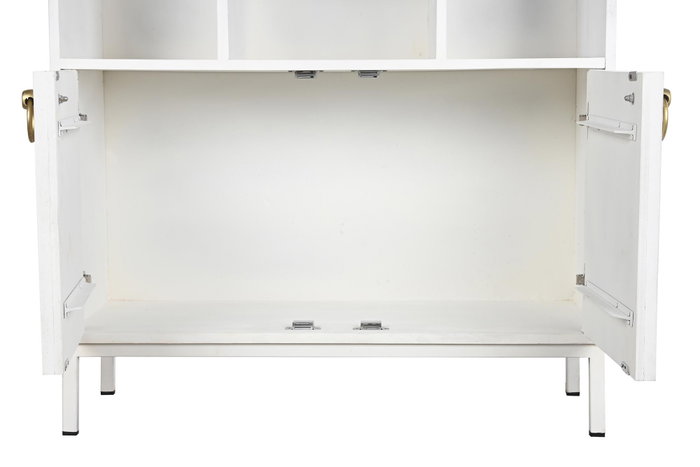 DKD Home Decor Estanteria Moderno Blanco 90 x 40 x 180 cm DKD Home Decor Estanteria Moderno Blanco 90 x 40 x 180 cm