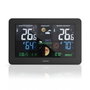 Hama Estación meteorológica Premium con pantalla LED a color y carga USB