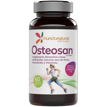 MUNDO NATURAL Osteosan 60 Cápsulas