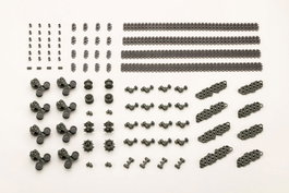 Hexa Gear Maqueta Plastic Model Kit 1/24 Booster Pack 014 Freedom Crawler 14 cm