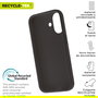 Muvit Funda Liquid Silicone Recycletek con certificado GRS - Silicona reciclada, textura suave y antideslizante, forro de microfibra, protección total (Apple)