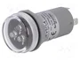 SCHNEIDER ELECTRIC Indicador de tensión Harmony XB5 30mm Blanco