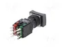 SCHNEIDER ELECTRIC Interruptor de presión Harmony XB6 16mm Verde LED