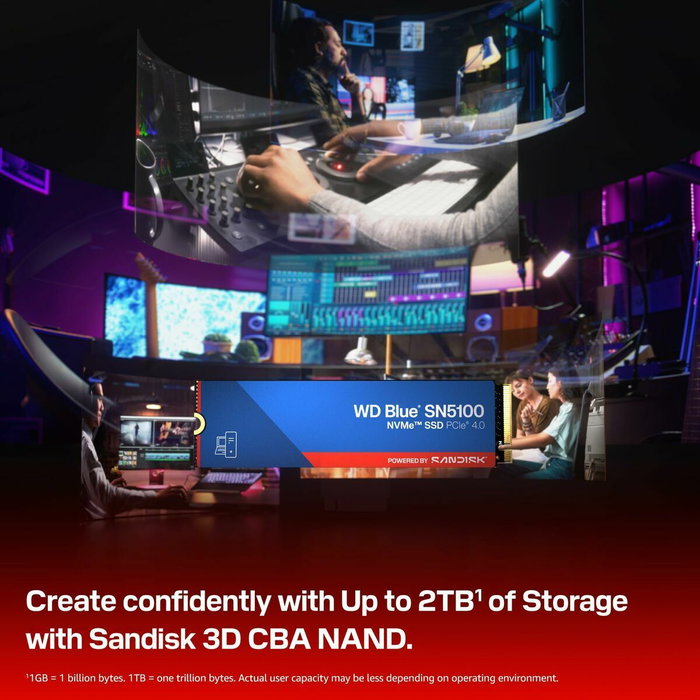 SanDisk WD Blue SN5100 1 TB M.2 2280 PCIe Gen4 NVMe SSD SanDisk WD Blue SN5100 1 TB M.2 2280 PCIe Gen4 NVMe SSD