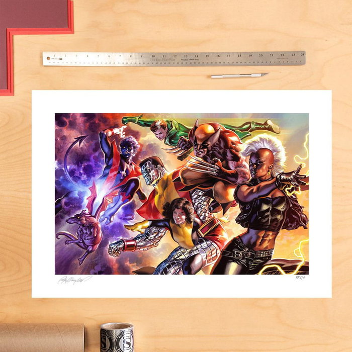 Marvel X-Men Litografia The X-Men by Felipe Massafera 46 x 66 cm - sin marco Marvel X-Men Litografia The X-Men by Felipe Massafera 46 x 66 cm - sin marco