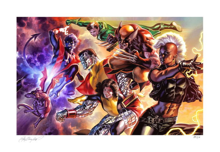 Marvel X-Men Litografia The X-Men by Felipe Massafera 46 x 66 cm - sin marco Marvel X-Men Litografia The X-Men by Felipe Massafera 46 x 66 cm - sin marco
