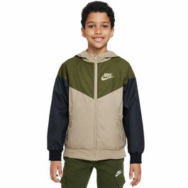 Chaqueta Deportiva para Niños Nike Sportswear Windrunner Verde 44-45