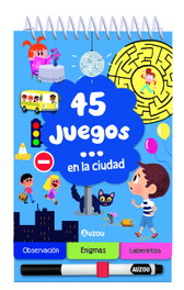AUZOU EDITIONS, 45 Juegos... en la ciudad