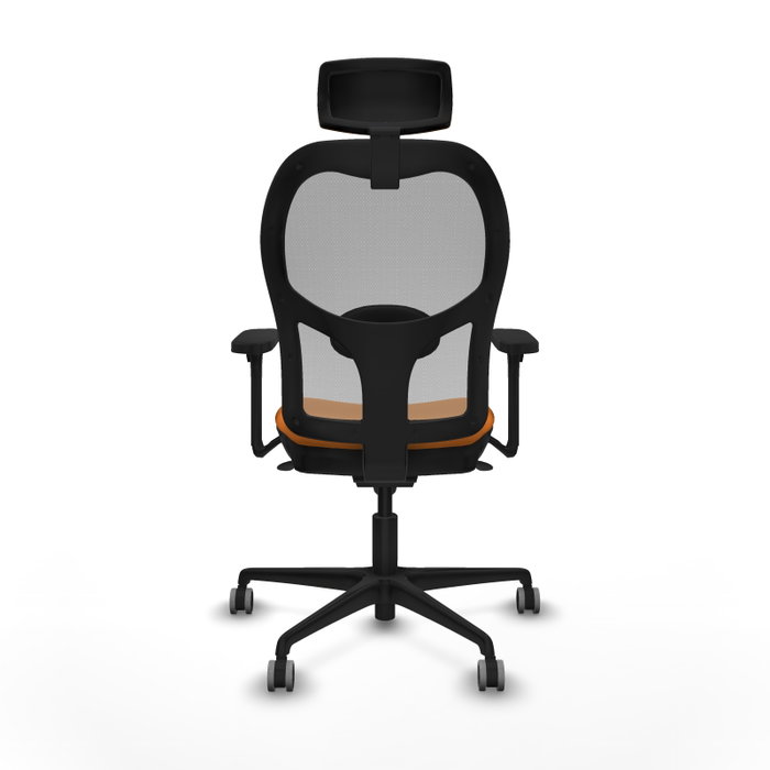 PIQUERAS Y CRESPO Silla de oficina Jorquera Sincro Naranja y Gris