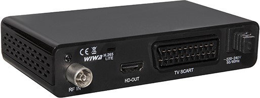 Wiwa Sintonizador DVB-T/T2 H.265 Lite para TDT Digital Wiwa Sintonizador DVB-T/T2 H.265 Lite para TDT Digital