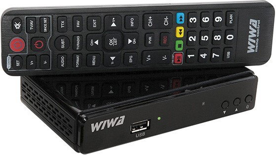 Wiwa Sintonizador DVB-T/T2 H.265 Lite para TDT Digital Wiwa Sintonizador DVB-T/T2 H.265 Lite para TDT Digital