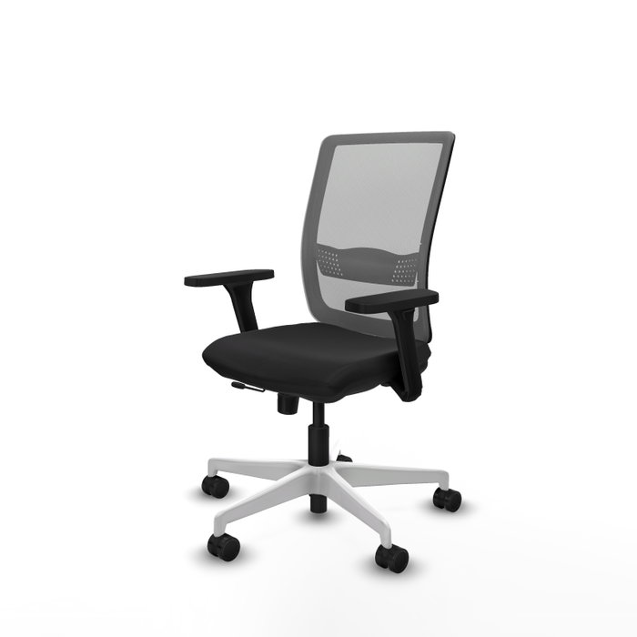 PIQUERAS Y CRESPO Silla de oficina Haches con mecanismo Sincro/Traslack, Negro/Gris PIQUERAS Y CRESPO Silla de oficina Haches con mecanismo Sincro/Traslack, Negro/Gris