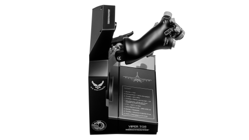 Thrustmaster 4060252 VIPER TQS Palanca de Mando USB PC Negro