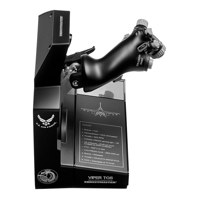 Thrustmaster 4060252 VIPER TQS Palanca de Mando USB PC Negro