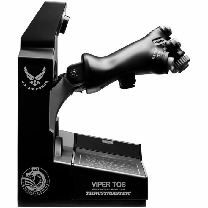 Thrustmaster VIPER TQS Palanca de mando Negro