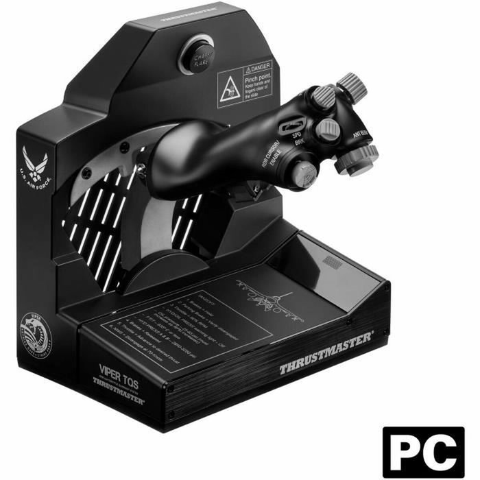 Thrustmaster VIPER TQS Palanca de mando Negro