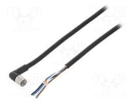 OMRON Cable para sensores M8 hembra angular 5m